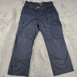 5.11 Tactical Womens 4 Regular Navy Pants EMS Police Fire Pockets Cargo Belt